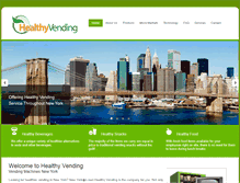 Tablet Screenshot of healthy-vending.com